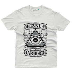 Unisex Deez Nuts Hardcore T-Shirt - Monochrome Collection