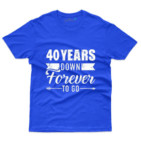 Unisex Forever To Go T-Shirt - 40th Anniversary Collection
