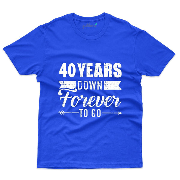 Unisex Forever To Go T-Shirt - 40th Anniversary Collection - Gubbacci-India