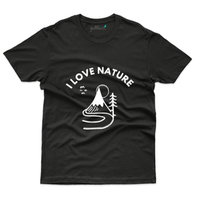Unisex I love Nature T-Shirt - For Nature Lovers