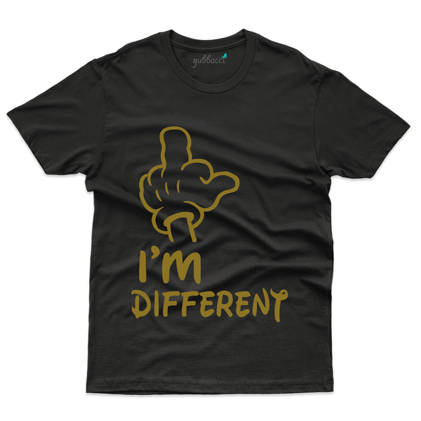Gubbacci Apparel T-shirt S Unisex I'm Different T-Shirt - Be Different Collection Buy Unisex I'm Different T-Shirt - Be Different Collection