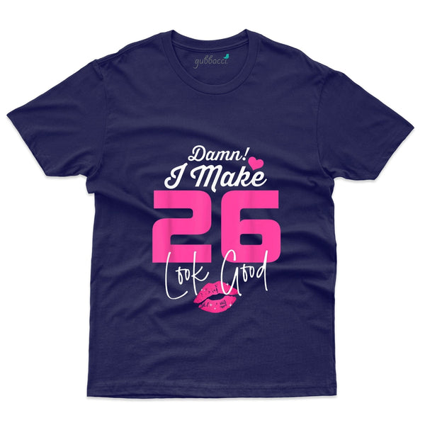 Unisex Keep Calm 26 T-Shirts - 26th Birthday Collection - Gubbacci-India