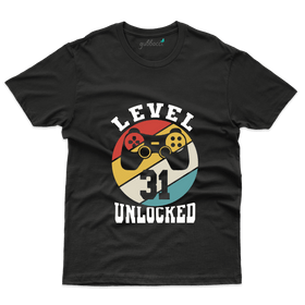 Unisex Level Unlocked T-Shirts - 31st Birthday Collection