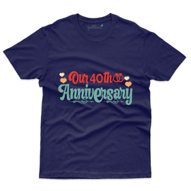 Unisex Our 40th Anniversary T-Shirt - 40th Anniversary Collection