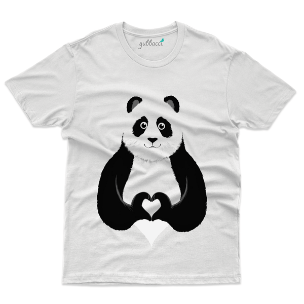 Gubbacci Apparel T-shirt S Unisex Panda Love T-Shirt - Love & More Collection Buy Unisex Panda Love T-Shirt - Love & More