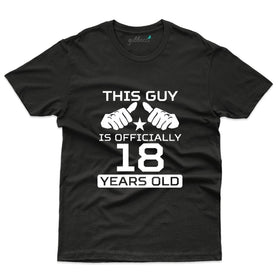 Unisex This Guy is Officially 18 Years - 18th Birthday Collection