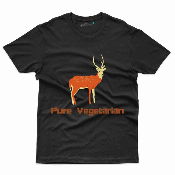 Vegetarian T-Shirt - Kaziranga National Park Collection - Gubbacci-India