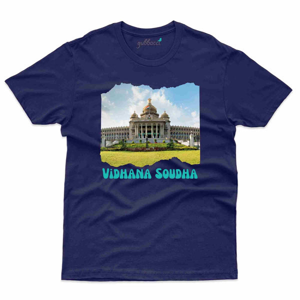 Vidhana Soudha 4  T-Shirt - Bengaluru Collection - Gubbacci-India