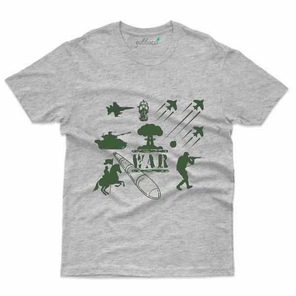 War T-Shirt - Doodle Collection - Gubbacci-India