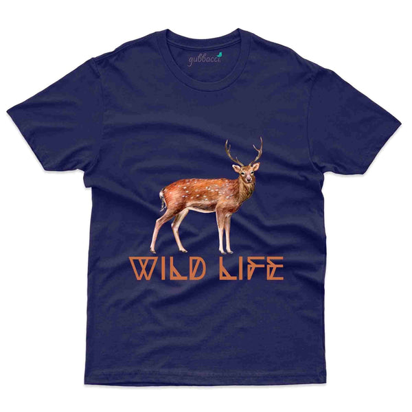 Wild Life 3 T-Shirt - Nagarahole National Park Collection - Gubbacci-India