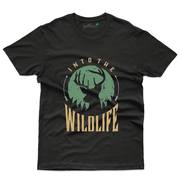 Wild Life Deer T-Shirt - Wild Life Of India - Gubbacci-India