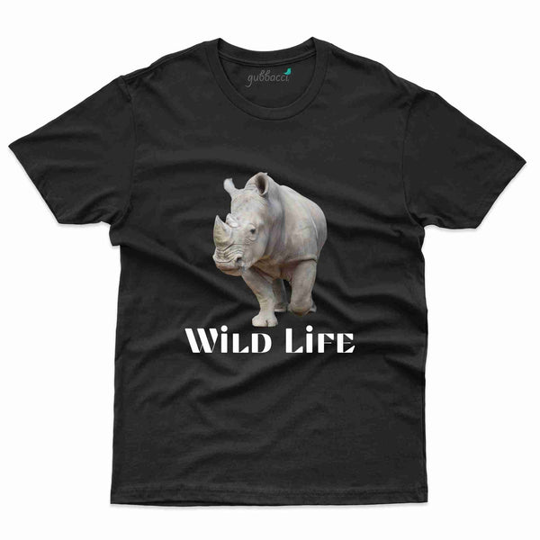 Wild Life T-Shirt - Kaziranga National Park Collection - Gubbacci-India