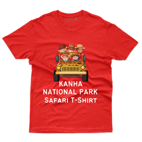 Wild Safari T-Shirt -Kanha National Park Collection