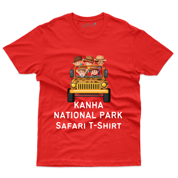 Wild Safari T-Shirt -Kanha National Park Collection - Gubbacci-India