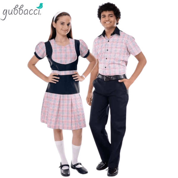 gubbacciuniforms Uniform Set Pant and shirt / 5th- 7th Grade High School Uniform Style - 1