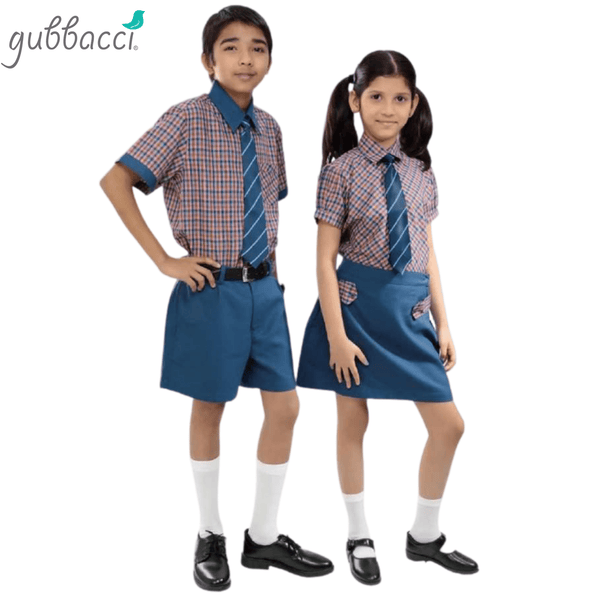 gubbacciuniforms Uniform Set Shorts and shirt / Pre School Primary School Uniform Style - 21