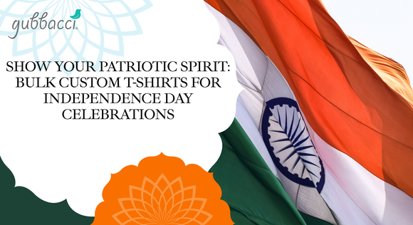 Show Your Patriotic Spirit: Bulk Custom T-Shirts for Independence Day Celebrations