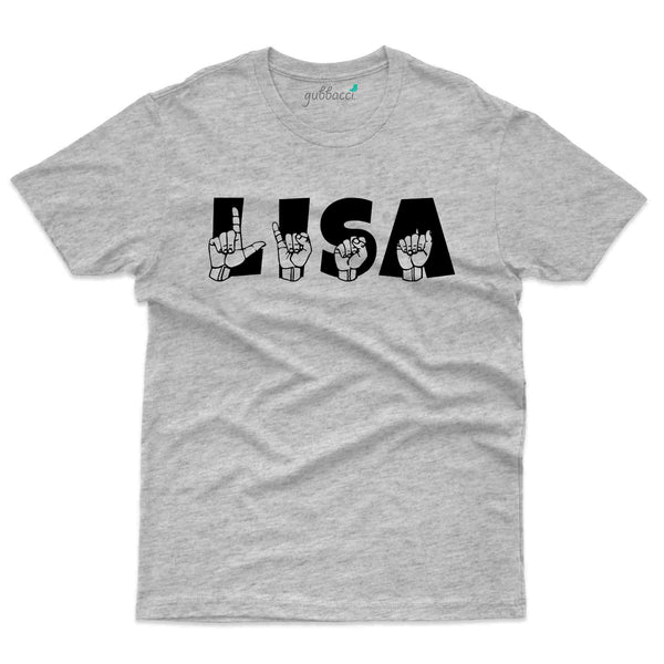Lisa T-Shirt - Sign Language Collection - Gubbacci