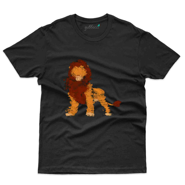 Lion Illusion T-Shirt - Lion Collection - Gubbacci
