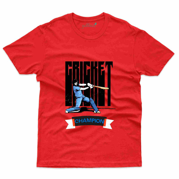 Cricket design T-shirt - T20 T-Shirt Collection 