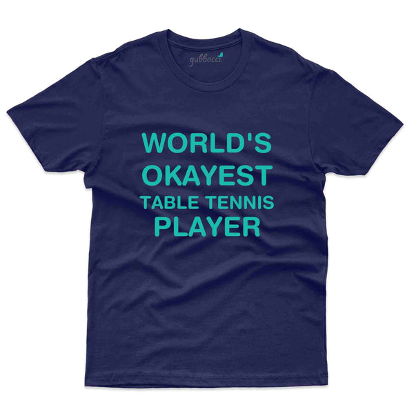 T T Player T-Shirt -Table Tennis Collection - Gubbacci