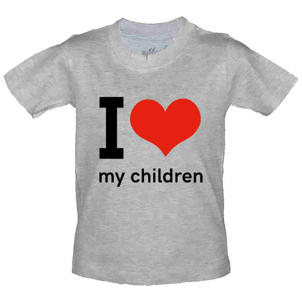 I love my children's custom t-shirts