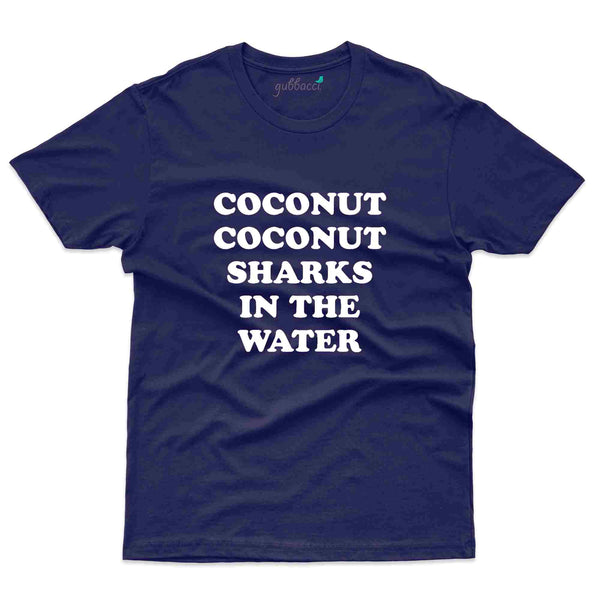 Coconut Sharks T-Shirt - Coconut Collection - Gubbacci