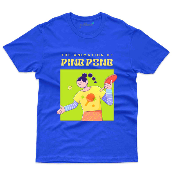 Ping Pong T-Shirt -Table Tennis Collection - Gubbacci