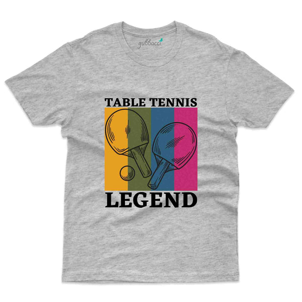 T T Legend  T-Shirt -Table Tennis Collection - Gubbacci