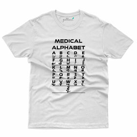 Medical Alphabet T-Shirt - Doctor T-Shirt Collection