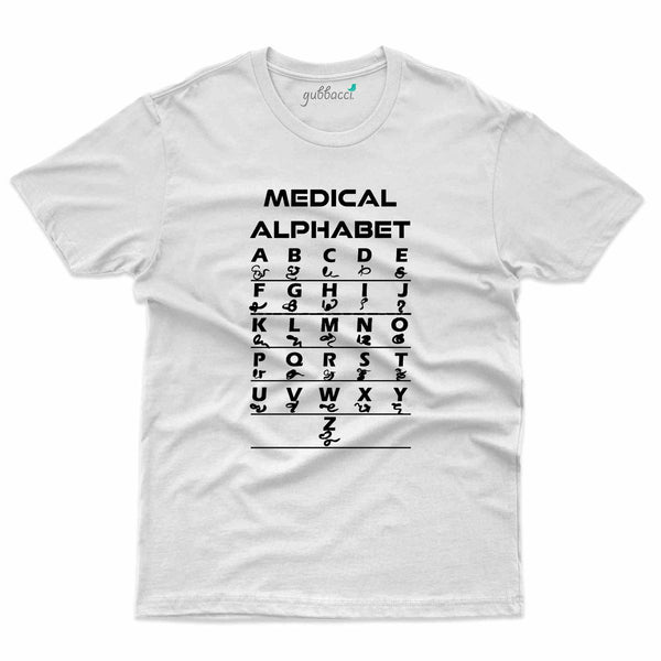Medical Alphabet T-Shirt- Doctor Collection - Gubbacci
