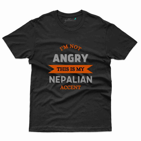Not Angry T-Shirt - Nepal Collection - Gubbacci