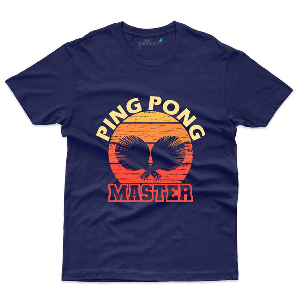 Ping Pong 7 T-Shirt -Table Tennis Collection - Gubbacci