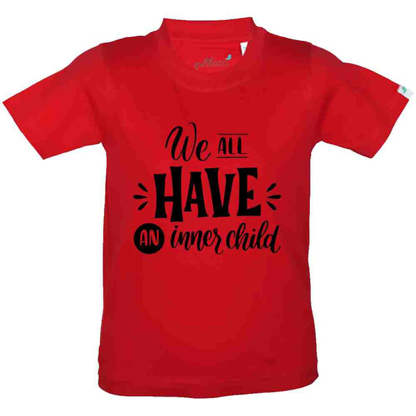 Red Inner Child Custom T-shirt