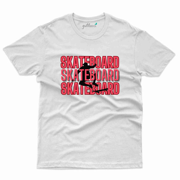 Skate 8 T-Shirt - Skateboard Collection - Gubbacci