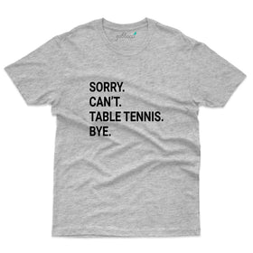 Table Tennis 9 T-Shirt -Table Tennis Collection