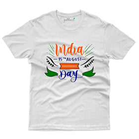 India 15th august T-shirt - Independence Day Collection