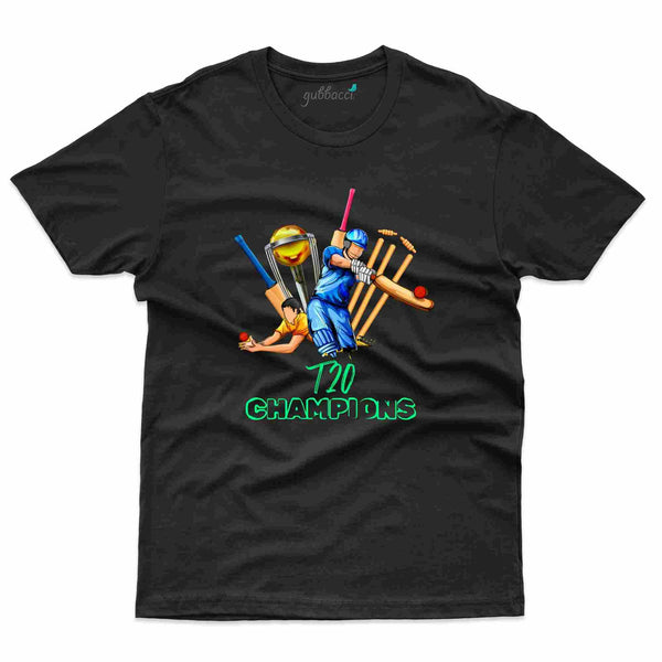 Unisex Cricket T20 Champions Tee - T20 T-Shirt Collection