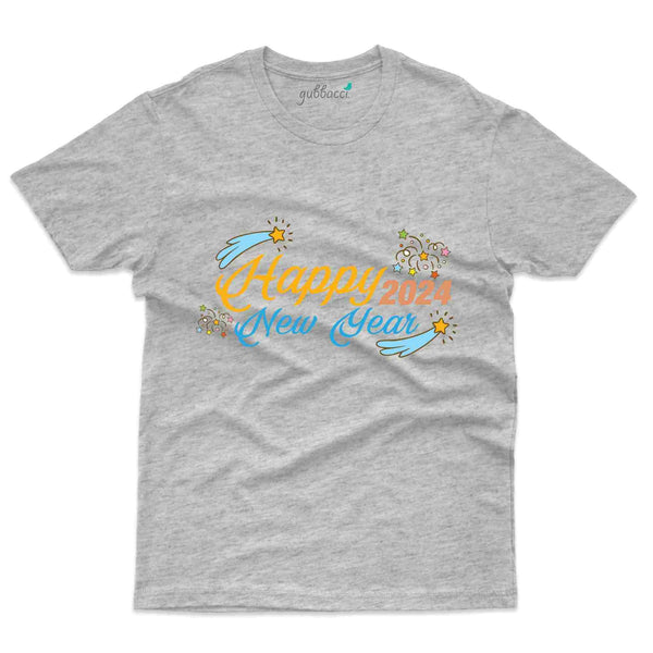 Unisex Happy New Year 2024 T-Shirt: New Year T-Shirt
