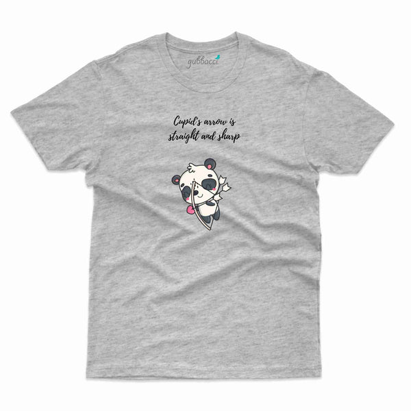 Cupid Panda Design T-Shirt - Valentine Day T-Shirt Collection