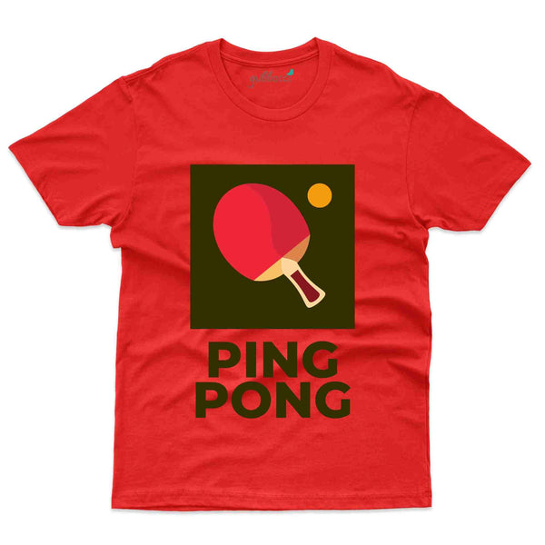 Ping Pong 4 T-Shirt -Table Tennis Collection - Gubbacci