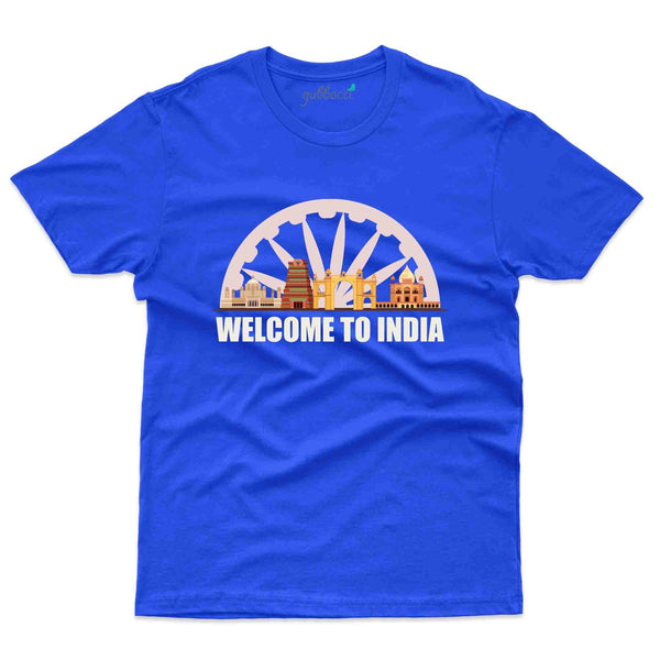 Welcome To India T-Shirt -Delhi Collection - Gubbacci