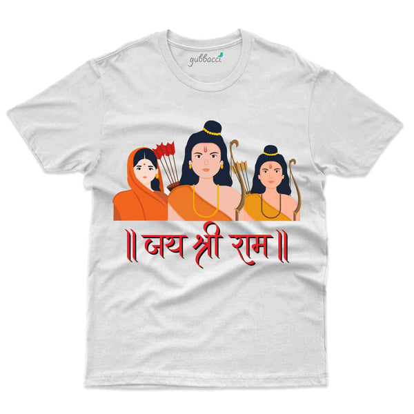 Ram, Sita and Lakshman Jai Shree Ram T-Shirt Collection