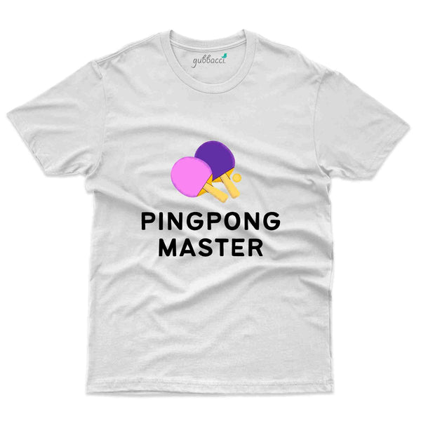 Ping Pong Master T-Shirt -Table Tennis Collection - Gubbacci