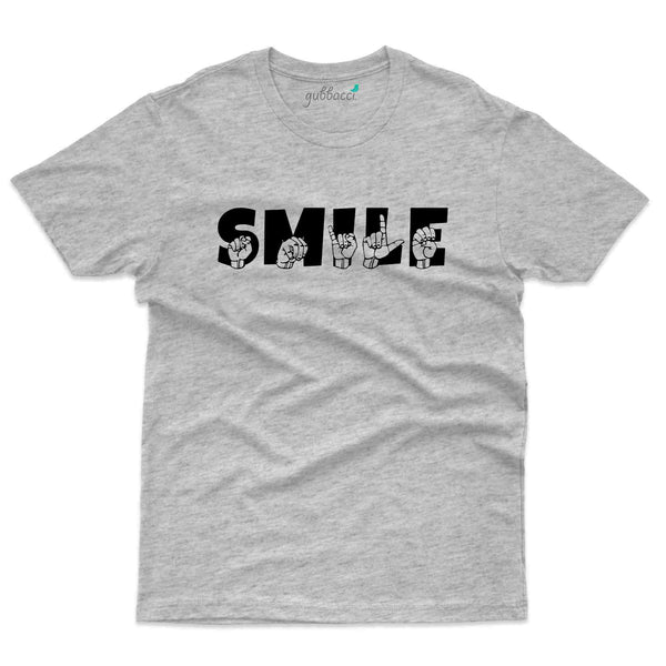 Smile T-Shirt - Sign Language Collection - Gubbacci