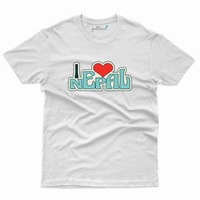 I Love Nepal T-Shirt - Nepal Collection