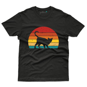 Cat Print T-Shirt - Pet Design T-Shirt Collection