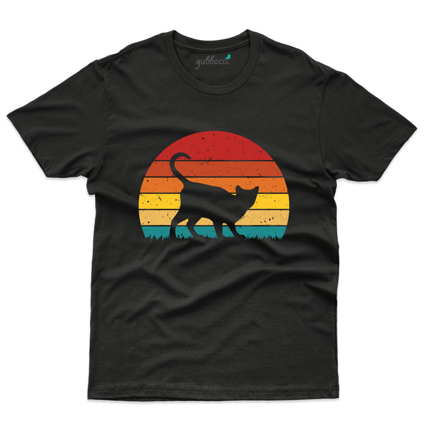 Cat Print T-Shirt - Pet Design T-Shirt Collection