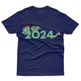 Dragon Design 2024 T-Shirt - New Year 2024 T-Shirt