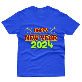 Cool Happy New Year 2024 T-Shirt - New Year 2024 T-Shirt